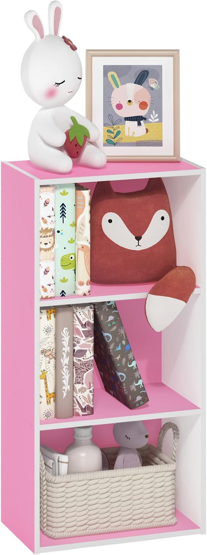 Furinno Luder 3-Tier Open Shelf Bookcase