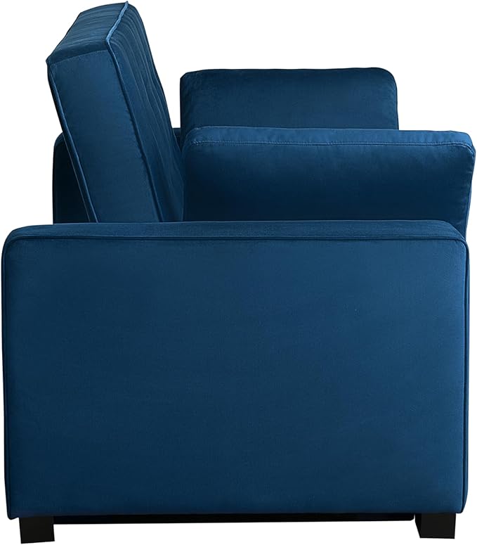 Serta Ainsley 66.5" Convertible Sleeper Loveseat, Full Size, Dreamcoil Comfort