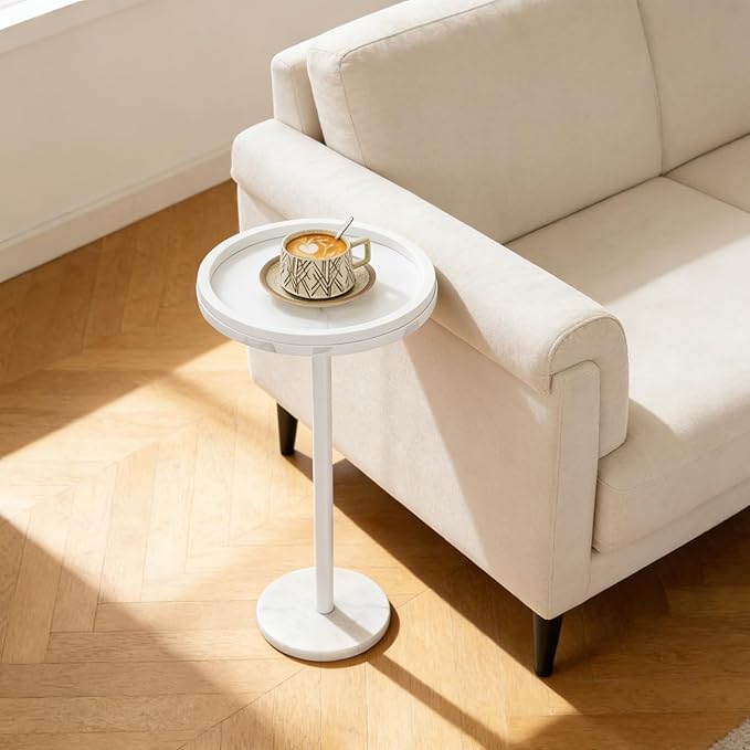 smusei 2 Pack Small Drink Table