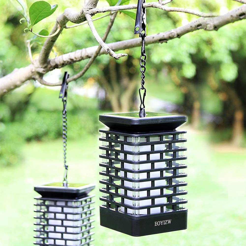 EOYIZW Solar Lights Outdoor, 99 LEDs Halloween Outdoor Lantern IP65 Waterproof Solar Garden Lights Decor for Halloween Garden Yard Porch Patio 2 Pack