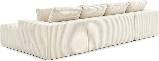 124" Oversized Sectional Couches