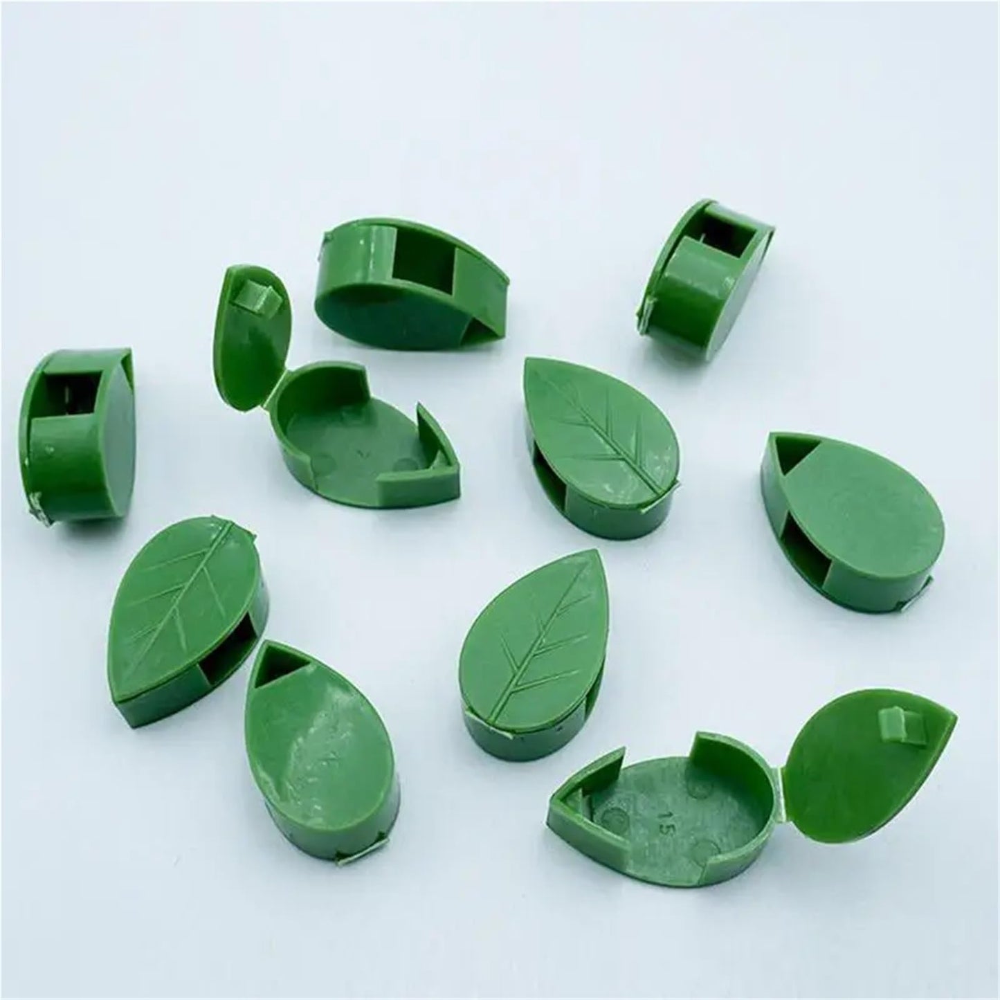 Plant Climbing Wall Fixture Clips 80Pcs Rattan Vine Fixer Self-Adhesive Hook Invisible Wall Sticky Clip for Indoor Outdoor Gardening