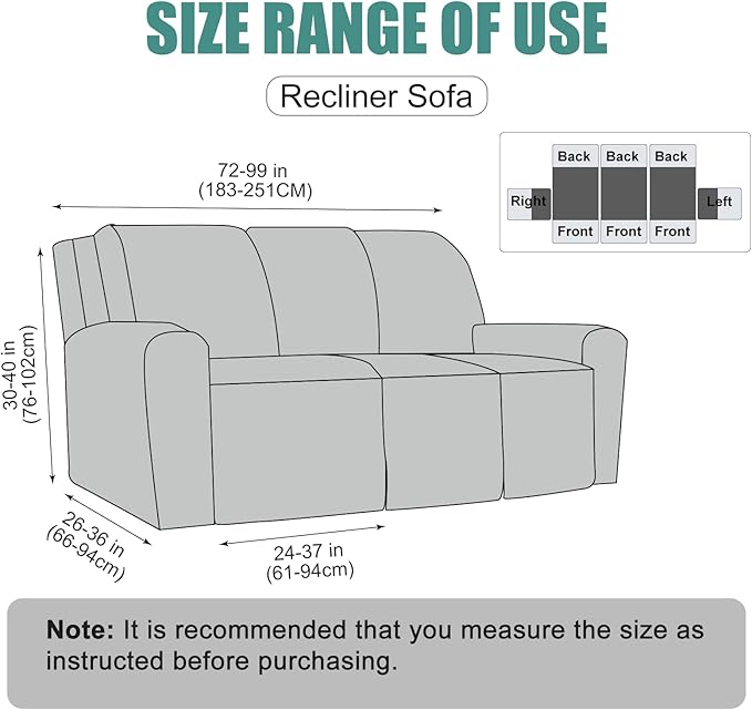 Genina Recliner Sofa Covers