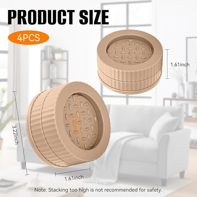 Adjustable Bed Risers 1 inch