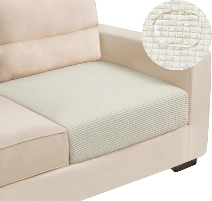 Water Repellent Couch Cushion Covers Single Seat Cushion Cover, Stretch