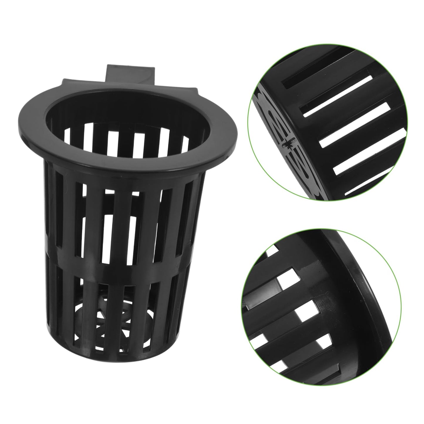 Totority Wall Mounted Hydroponic Sweet Potato Basket 2-Pack Small Hanging Plant Rack for Indoor Outdoor Fish Tank Planter Space Saving Vegetable Garden