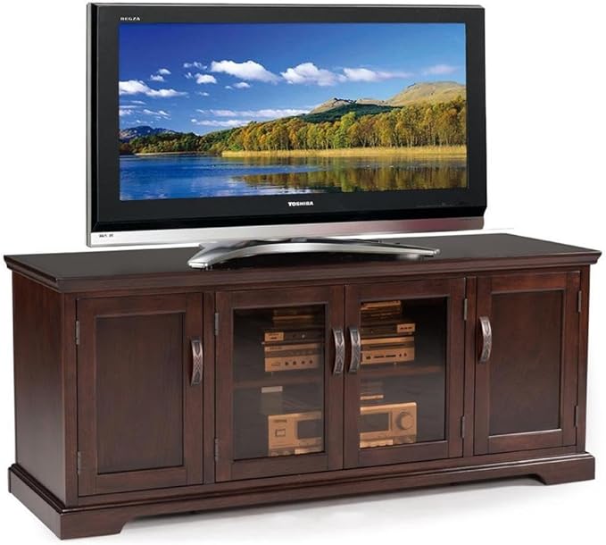 Leick Home 81360 Iverson Three Door TV Stand