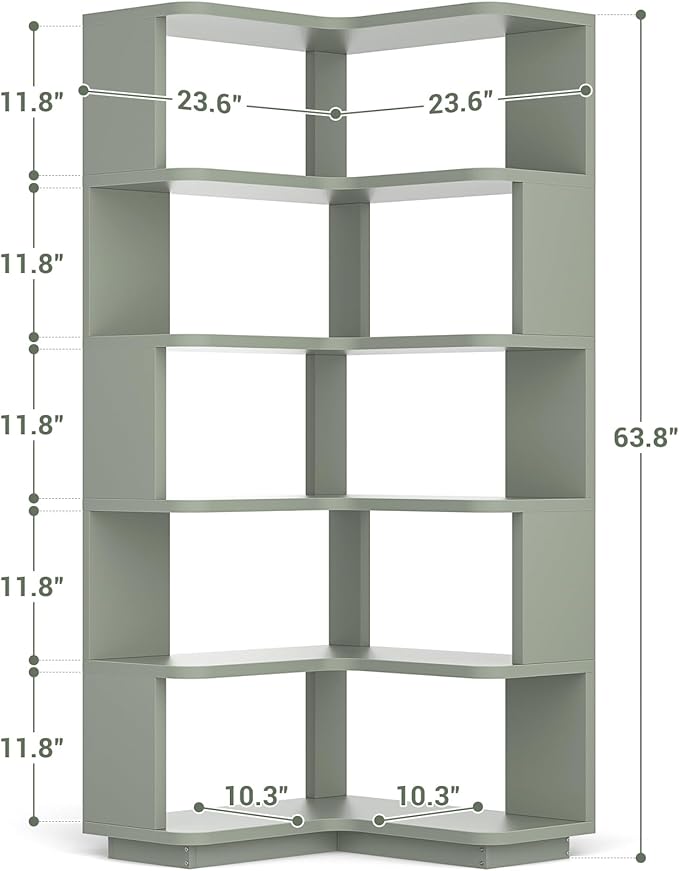 Armocity Corner Book Shelf