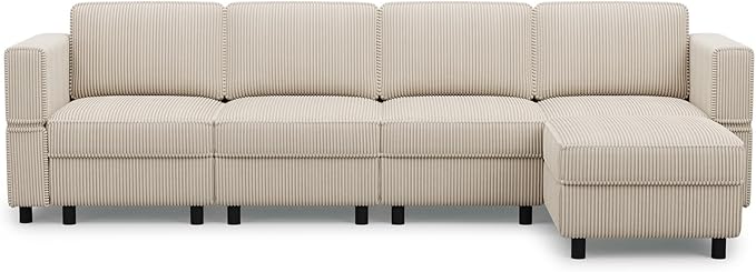 Belffin 5 Seats L Shaped Sectional Couch