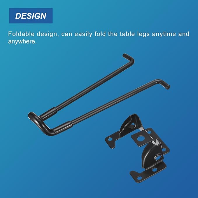 uxcell Folding Table Legs