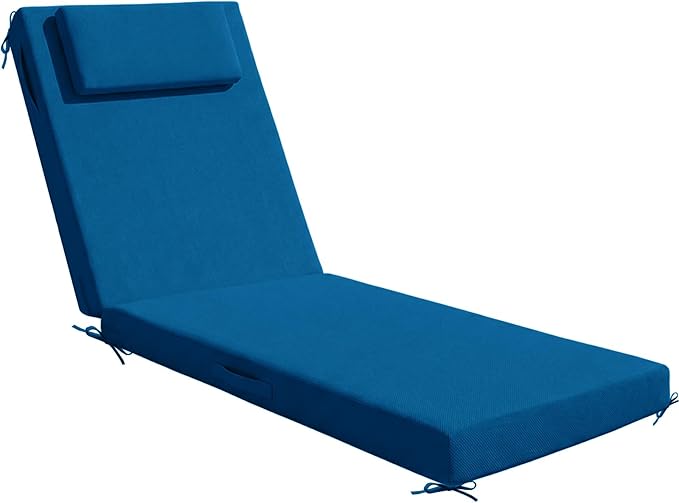 Outdoor Lounge Chair mat, 72 inches x 21 inches, Waterproof Chaise Lounge