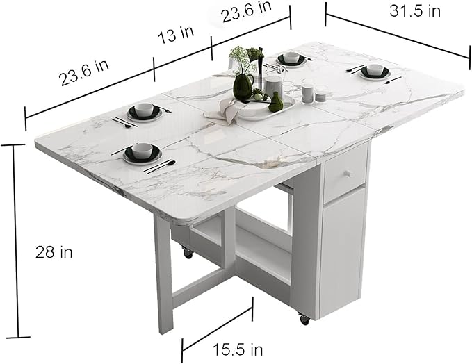 FUNROLUX Folding Dining Table