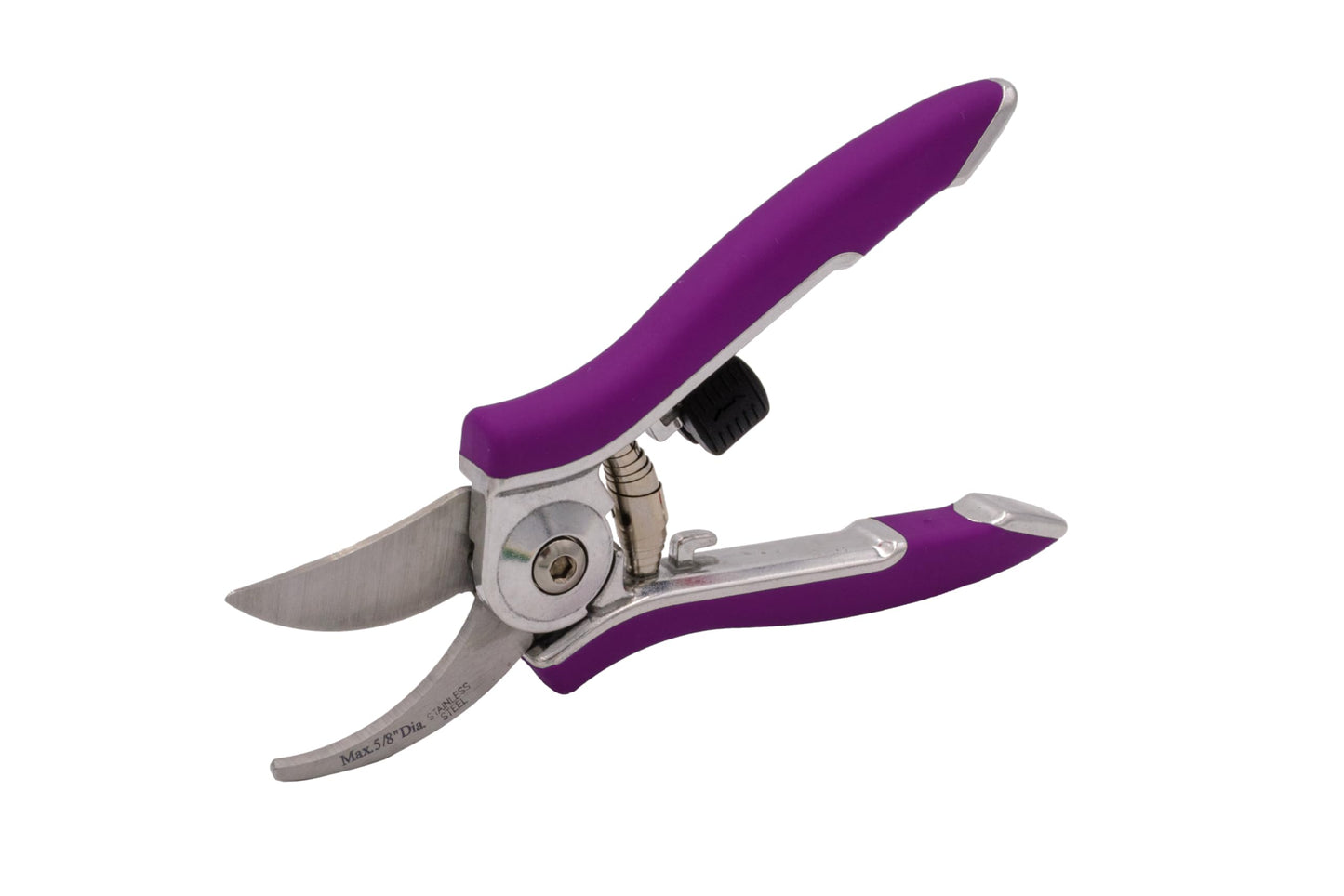 Dramm ColorPoint Stainless Steel Compact Garden Pruning Shears, Hand Pruner, Garden Clippers, with Heavy Duty Blade and Easy grip Handle, Berry