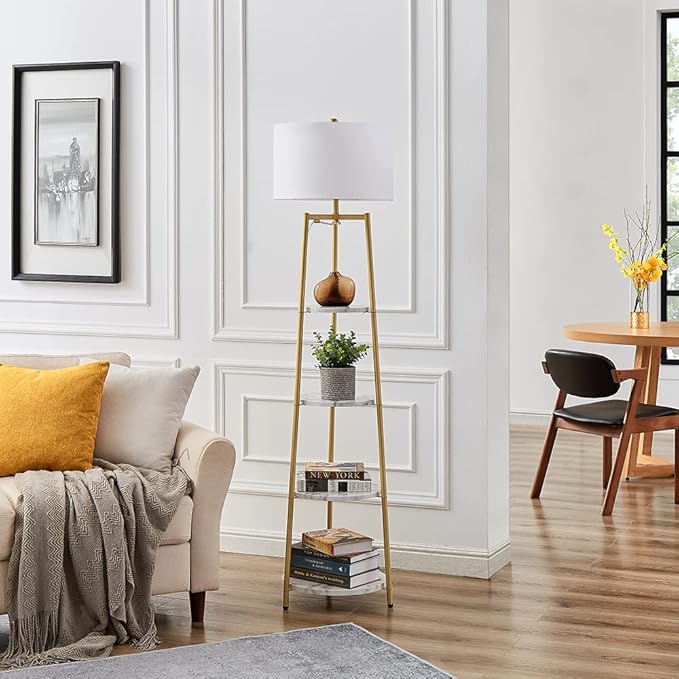 ROSEN GARDEN Floor Lamp, Standing Reading Light