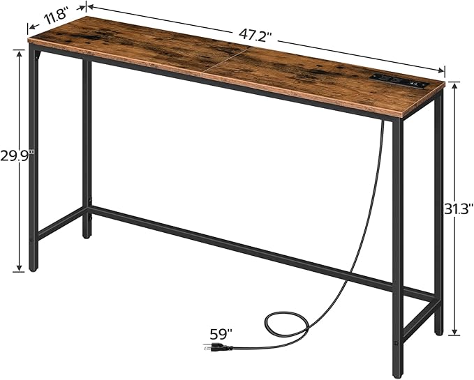 HOOBRO 47.2" Console Table