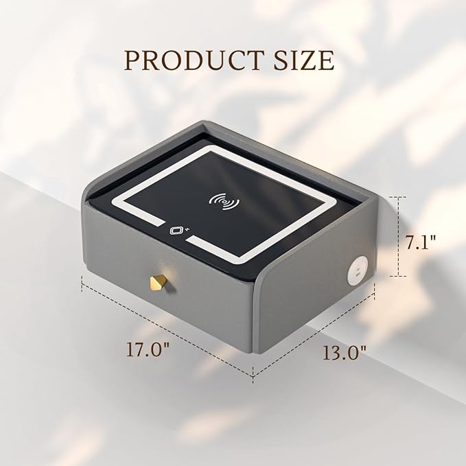 HOMEMORE Floating Nightstand
