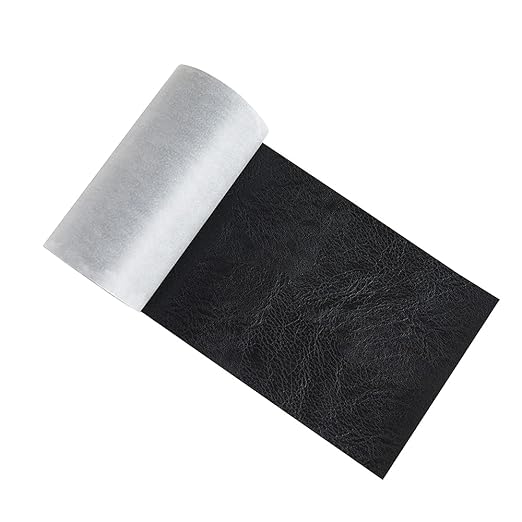 Leather Repair Tape Patch kit Retro Black Heavy Duty, 4x60 inch Self Adhesive