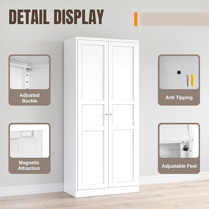 Yizosh Metal Storage Cabinet