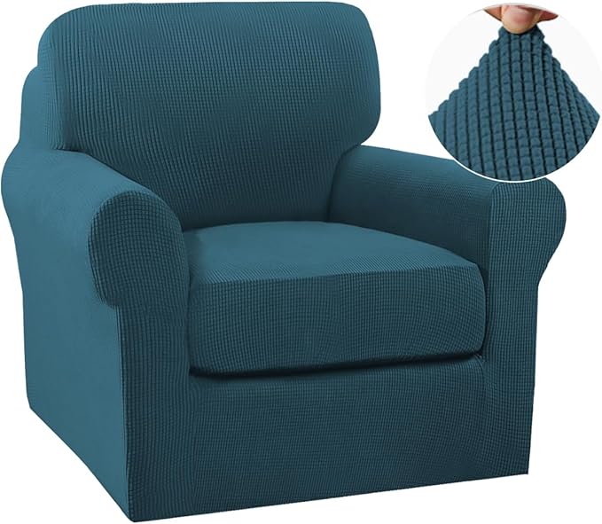 Turquoize 2 Piece Chair Covers Chair Slipcovers
