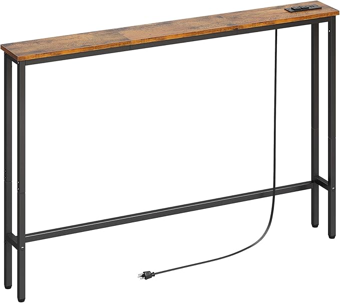 ELYKEN 47.2" Narrow Console Sofa Table