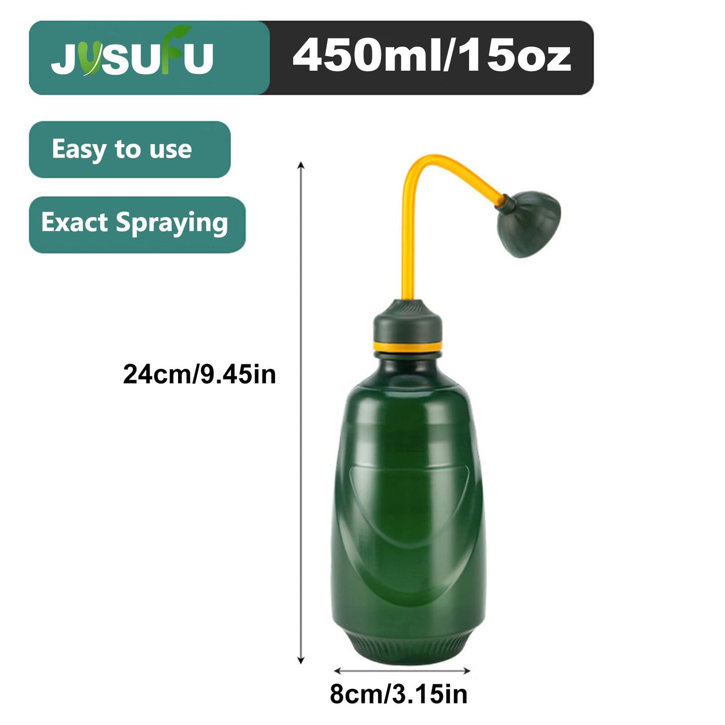 4 Pack Watering Can for Seedlings, Small Watering Can for House Plant Garden Flower 15oz/0.45L (Brown)