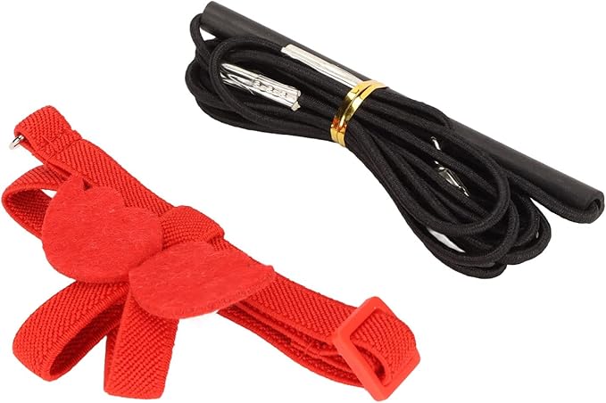 Zerodis Pet Bird Harness Leash, Lightweight Bird Flying Harness Anti Bite Bird Harness Leash for Parrots Pigeons Lovebird Red