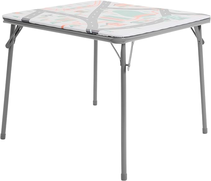 Flash Furniture Mindy Kids 5-Piece Folding Square Table and Chairs Set