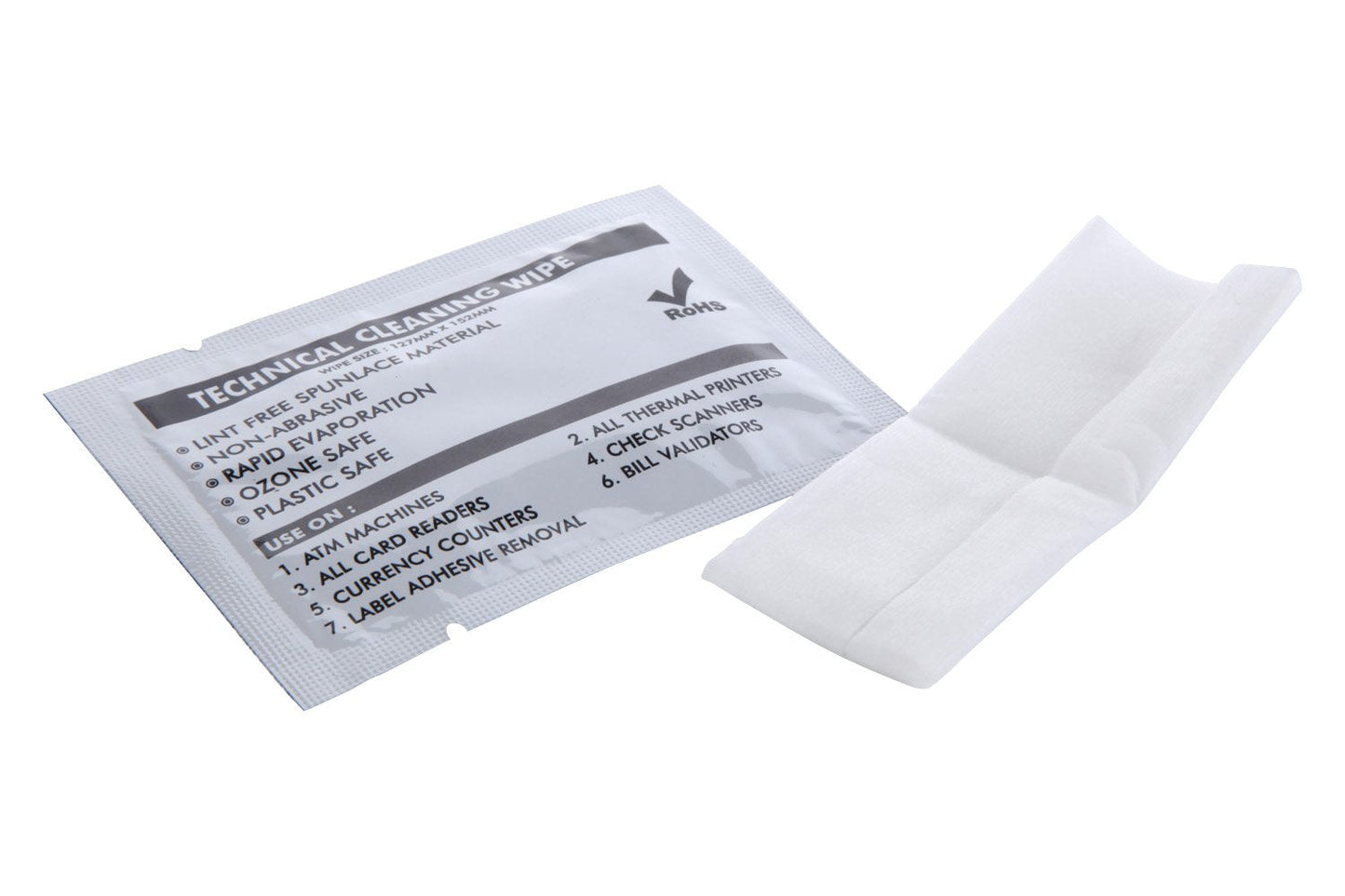 Cleanmo Large Non Woven Wipe,Surface Clean Phone/Wheel/Window，40/Box