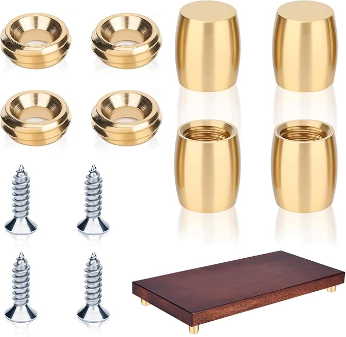 Brass Cutting Board Feet，Complete