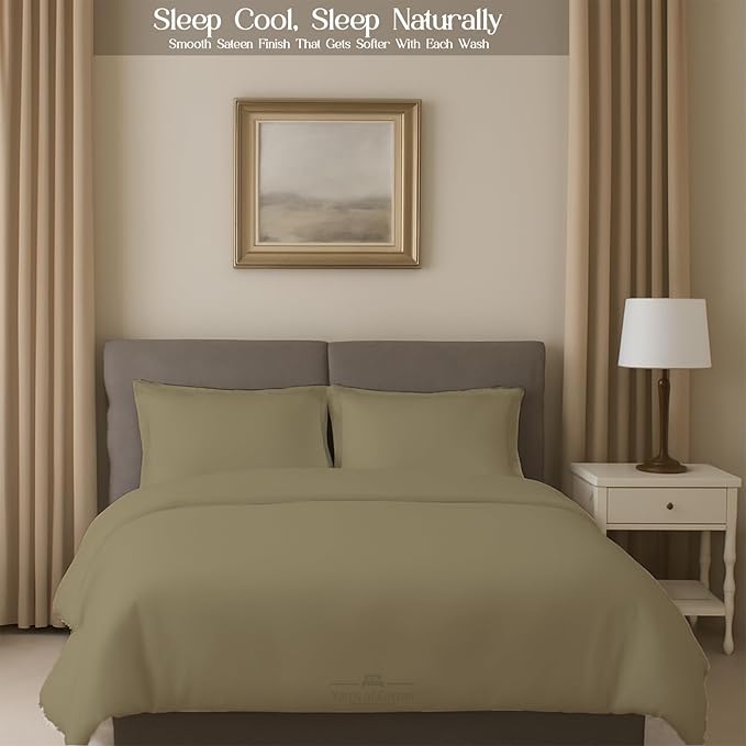 Sleeper Sofa Bed Sheet, 100% Cotton 400 Thread Count, 4 Piece Set, Deep Pocket