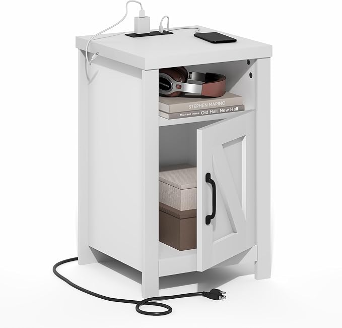 Furinno Farmhouse Night Stand