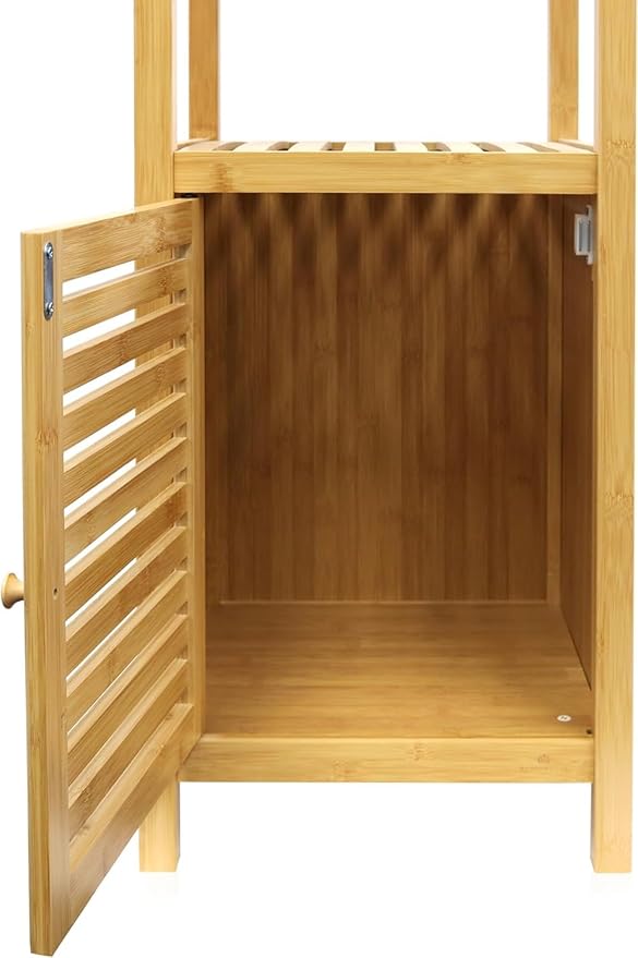 RoyalHouse Bamboo 3-Tier Floor Organizer