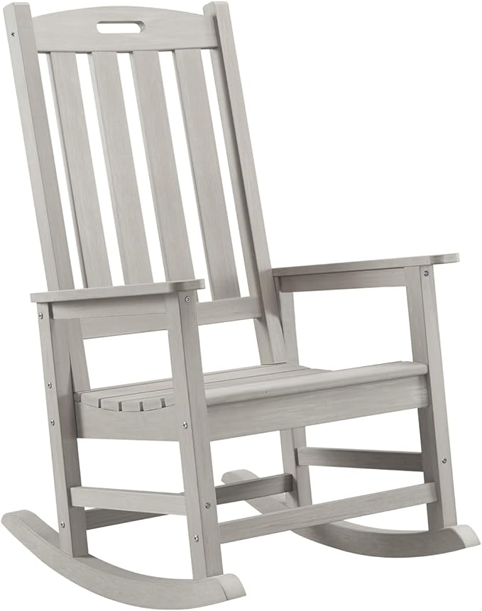 Psilvam Oversized Outdoor Rocking Chair,