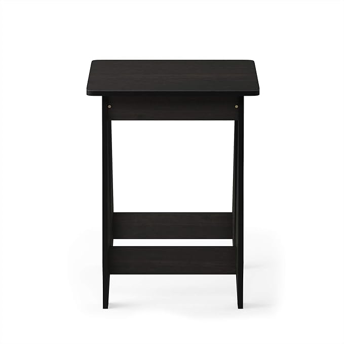 Furinno BEGINNING Side Table, Square Modern End Table