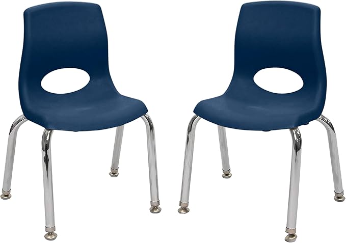 Children’s Factory MyPosture Plus 10" Chair, 2 Pack, Stackable Ergonomic