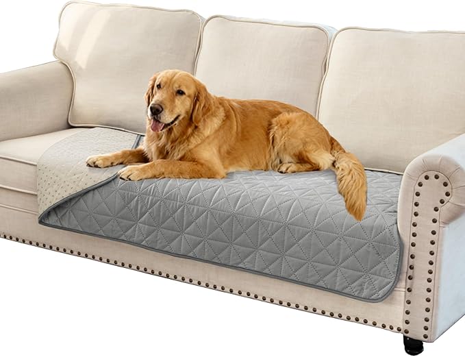 Ameritex Sofa Cover Waterproof for Seats Couch Cover for Dogs Pet Couch Cover