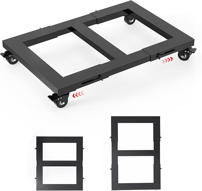 Adjustable Moving Dolly, Furniture Dolly Heavy Duty 1200 Lbs Load Capacity