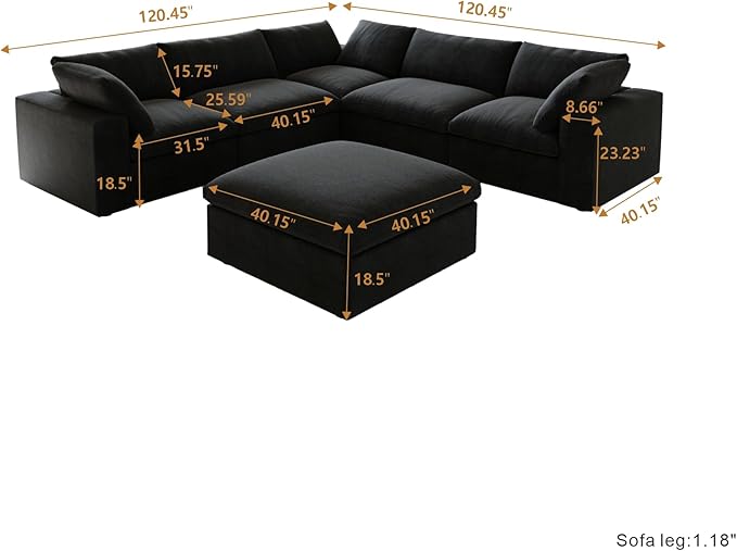 Cloud Couch Modular Sectional Sofa