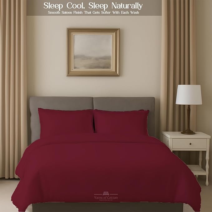Sleeper Sofa Bed Sheet, 100% Cotton 400 Thread Count, 4 Piece Set, Deep Pocket
