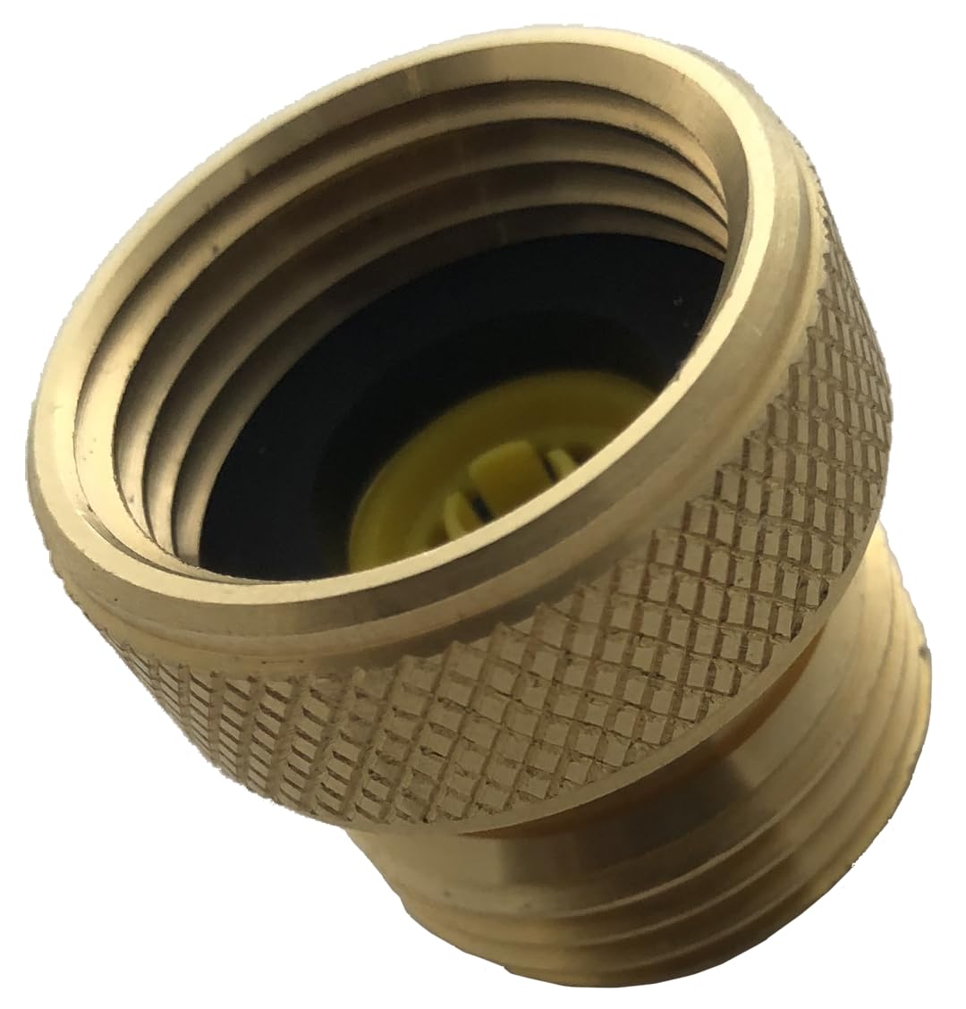 Neoperl Hose Flow Regulator Lower Water Rate Usage Adapter 3/4"" Garden Hose Green House Restrictor Pressure Compensating (2.2 gpm), 30 0620