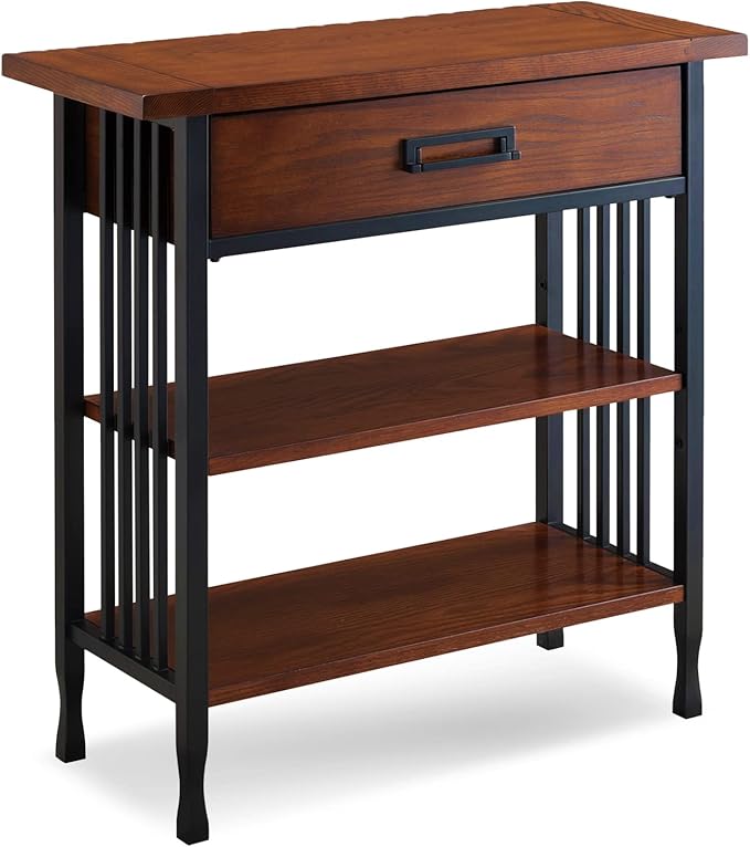 Leick Home SINCE 1912 Ironcraft Foyer Bookcase