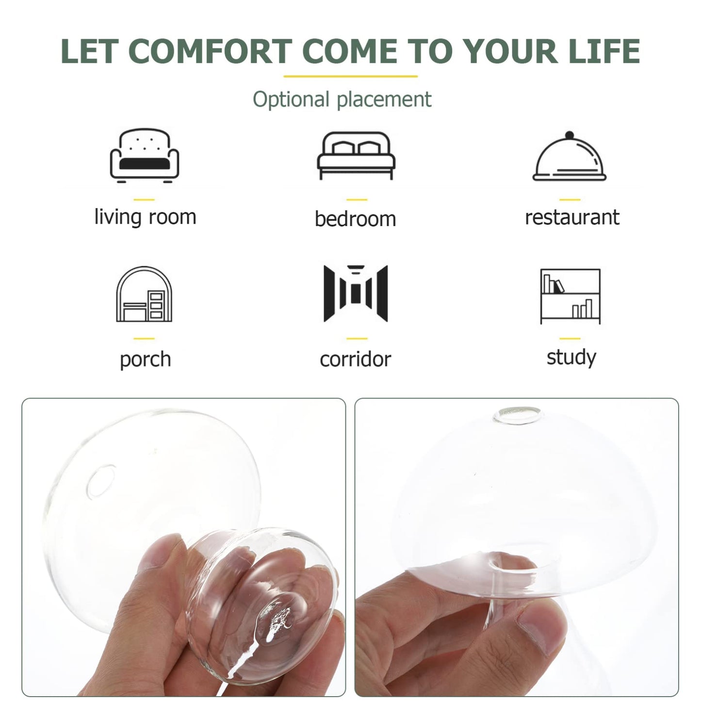 NOLITOY Mushroom Glass Mushroom Shaped Jar Mushroom Shaped Glass Vase Hydroponic Plant Vase Terrarium Vase for Home Office Living Room Mushroom Glass Clear Vases