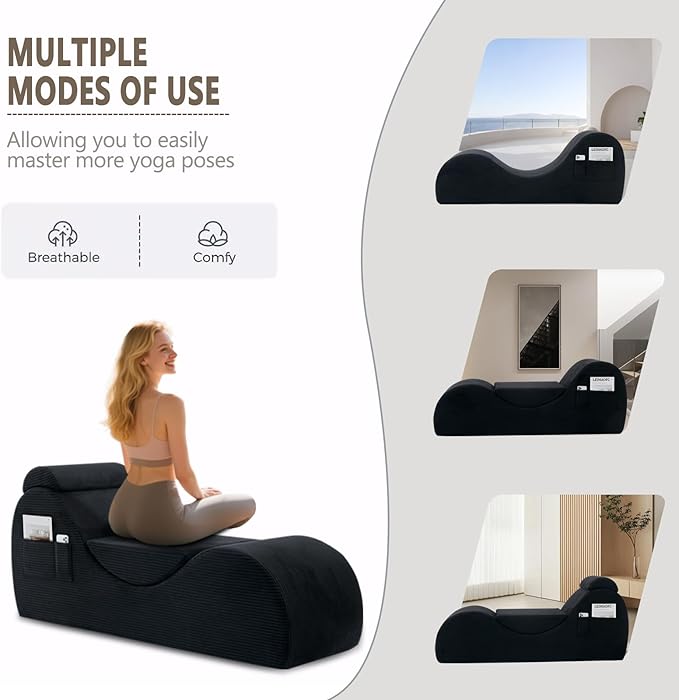 Yoga Chair Lounge for Adult, Ergonomic Chaise Lounge Chair