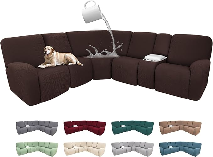 100% Waterproof Sectional Recliner Couch Covers