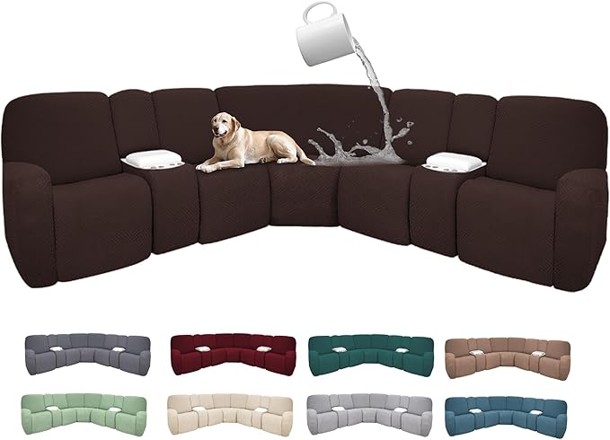 100% Waterproof Sectional Recliner Couch Covers