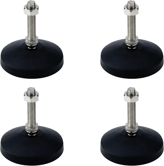 Antrader Swivel Leg Levelers, Adjustable Furniture Feet，Heavy Duty Leveling