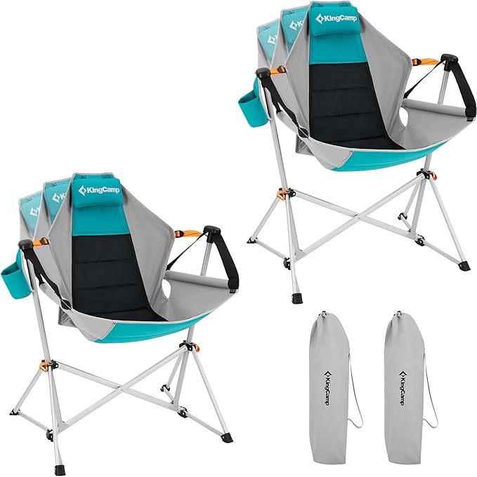 KingCamp Hammock Camping Chair, Swinging Portable Camp Chairs