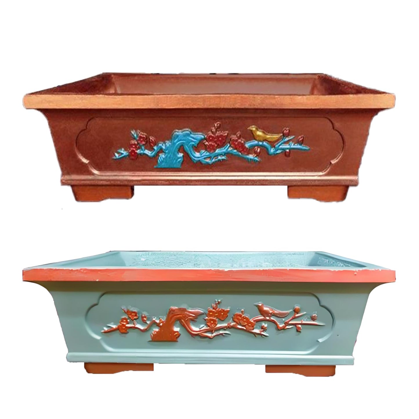 EAIVENY Planter Molds, Large Concrete Planter Molds for Home and Garden Decoration (25)
