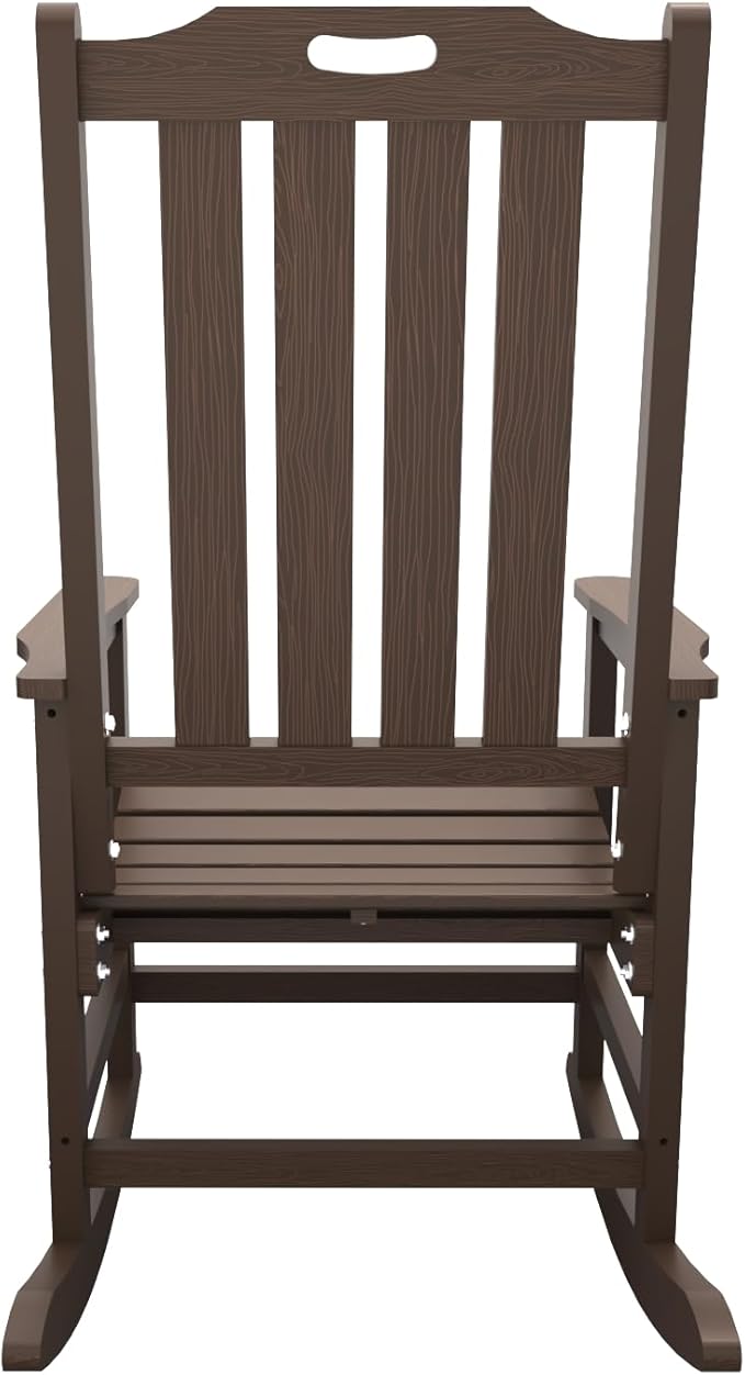 THOEOE Oversized Rocking Chair, Outdoor Rocking Chair