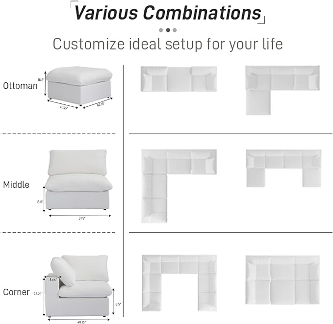 Cloud Modular Sectional Sofa